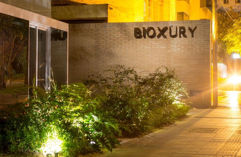 Ghl Bioxury Hotel Bogotá Exterior foto The entrance of the restaurant
